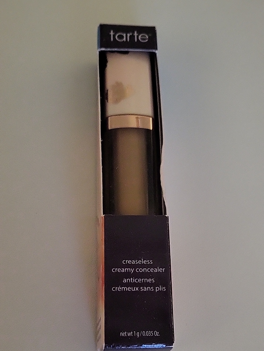 Tarte Creaseless Creamy Concealer 38N Medium Tan NWT